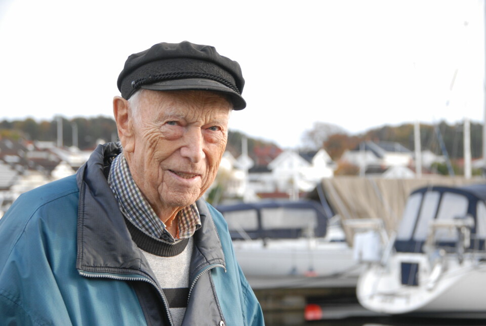 Plastbåtenes far i Norge: Herbert Waarum.