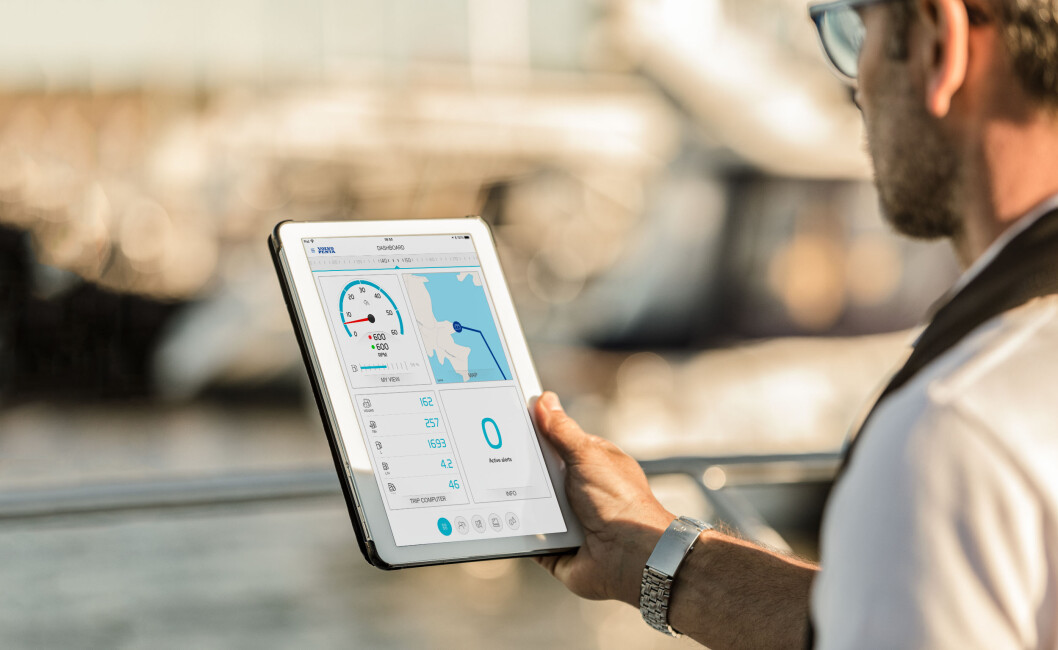 APP: Volvo Penat har lansert ett system som gjør at du får motordata på mobil og nettbrett. APP: Volvo Penat har lansert ett system som gjør at du får motordata på mobil og nettbrett.
