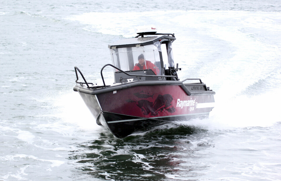 RØFF: Aluventure er en solid aluminiumsbåt i grenselandet mellom fritidsbåt og arbeidsbåt.
