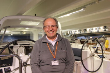 Harald Korn i Giramar på Storbåtmessen 2018. Harald Korn i Giramar på Storbåtmessen 2018.