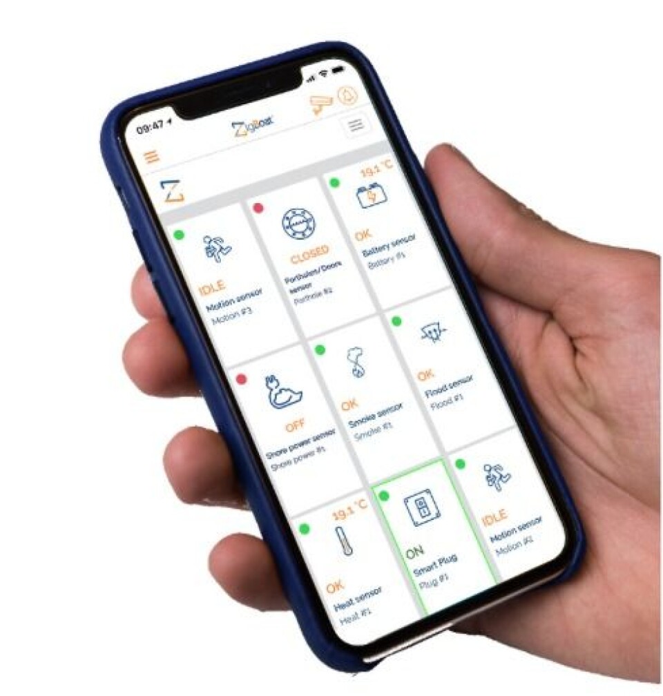 APP: Med ZigBoat blir det lansert en app både for iOS og Android.