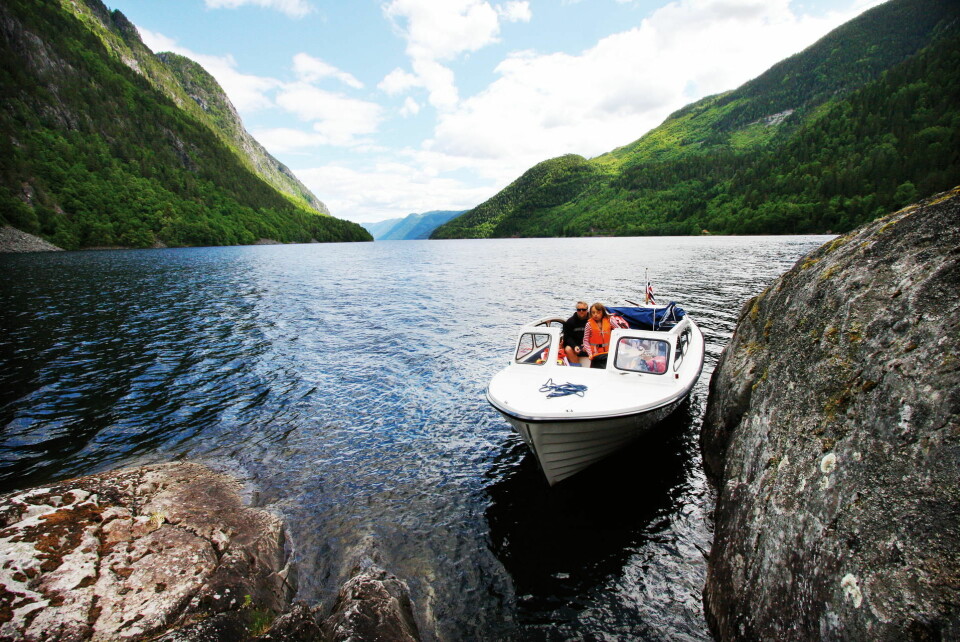 NATUREN VIKTIG: Når nordmenn nyter båtlivet kommer naturopplevelsen på en førsteplass, og fart og spenning langt lenger ned på listen.