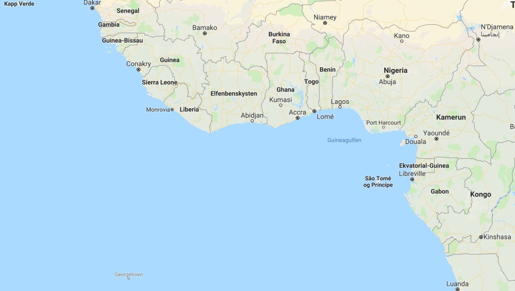 HER HAVNER DU: Og forklaringen på at du havner i Vest-Afrika før GPS-en har posisjonert deg er egentlig ganske naturlig. HER HAVNER DU: Og forklaringen på at du havner i Vest-Afrika før GPS-en har posisjonert deg er egentlig ganske naturlig.