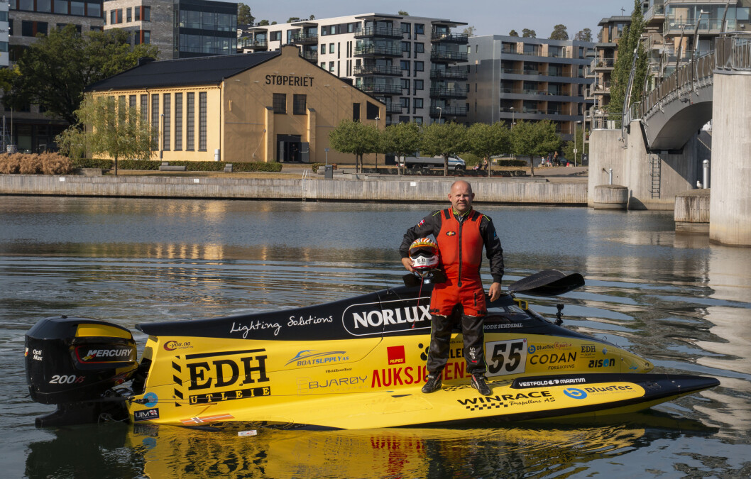 ENDA MER KLAR: Frode Sunsdal har gått ned nesten 20 kilo, og merker det på resultatene. ENDA MER KLAR: Frode Sunsdal har gått ned nesten 20 kilo, og merker det på resultatene.