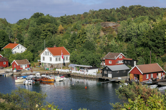 KAN KOMME MED BÅT: Basthaven restaurant. KAN KOMME MED BÅT: Basthaven restaurant.