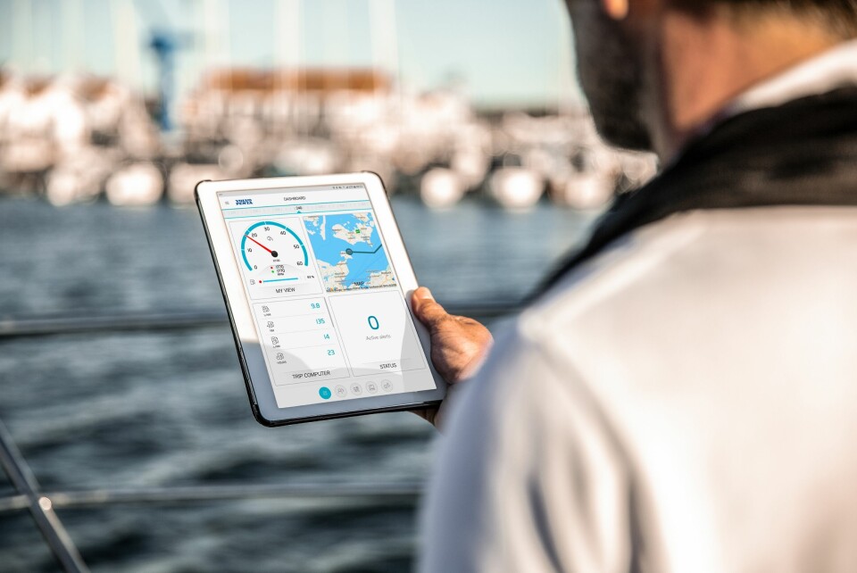MODERNE BÅTLIV: Med hjelp av apper og installert høyteknologi skal båtlivet gjøres noe enklere.