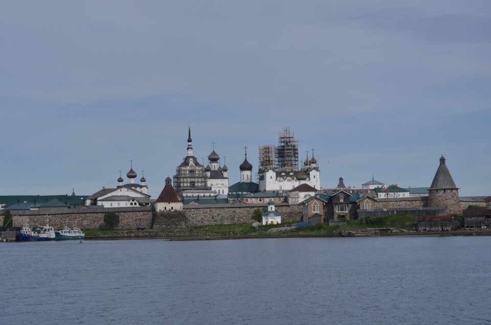 MEKTIG: Solovkiklosteret er et flott skue. Foto: Privat. MEKTIG: Solovkiklosteret er et flott skue. Foto: Privat.
