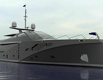 Yacht med stealth-egenskaper