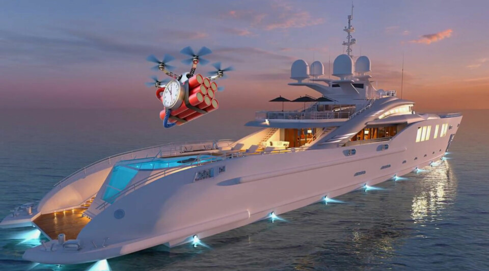 DRONEKRIG: Martek Marine tilbyr teknologi som oppdager droner på 20 kilometers avstand og setter dem ut av spill.