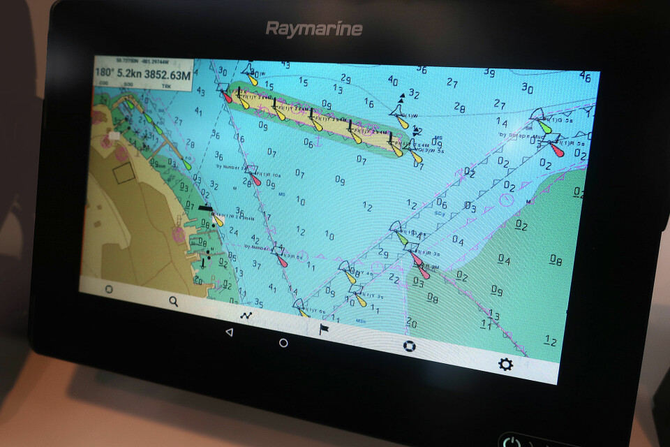 NYTT: Seapilot kommer på Raymarines nye plottere. Det vil gi valg av flere typer kart, samt nye funksjoner.