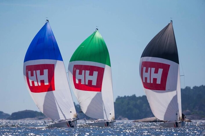 Seilsportsliga midt i blinken for Moss Seilsportsliga midt i blinken for Moss