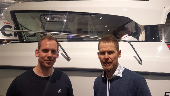 BRØDRENE TVEIT: Finnmaster Pilot er merket som det selges mest av i Norges største båtbutikk. BRØDRENE TVEIT: Finnmaster Pilot er merket som det selges mest av i Norges største båtbutikk.