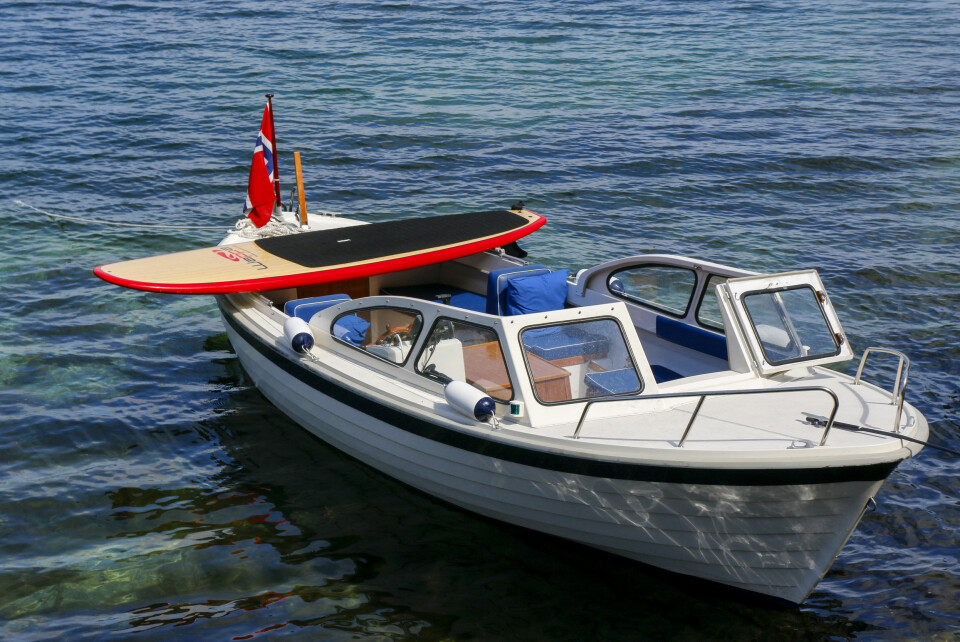BÅT OG SUP: Det enkle båtlivet kan gjerne være det beste.