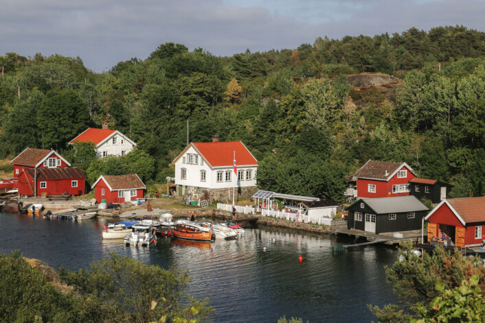 IDYLLISK BELIGGENHET: Basthaven ligger lett tilgjengelig for båtfolket. IDYLLISK BELIGGENHET: Basthaven ligger lett tilgjengelig for båtfolket.