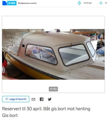 Skjermdump fra Finn.no Skjermdump fra Finn.no