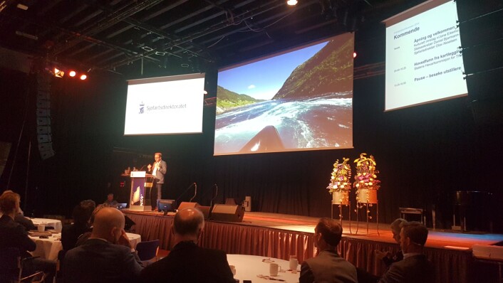 Daniel Bjarmann-Simonsen åpner Frititidsbåtkonferansen i Haugesund. Daniel Bjarmann-Simonsen åpner Frititidsbåtkonferansen i Haugesund.