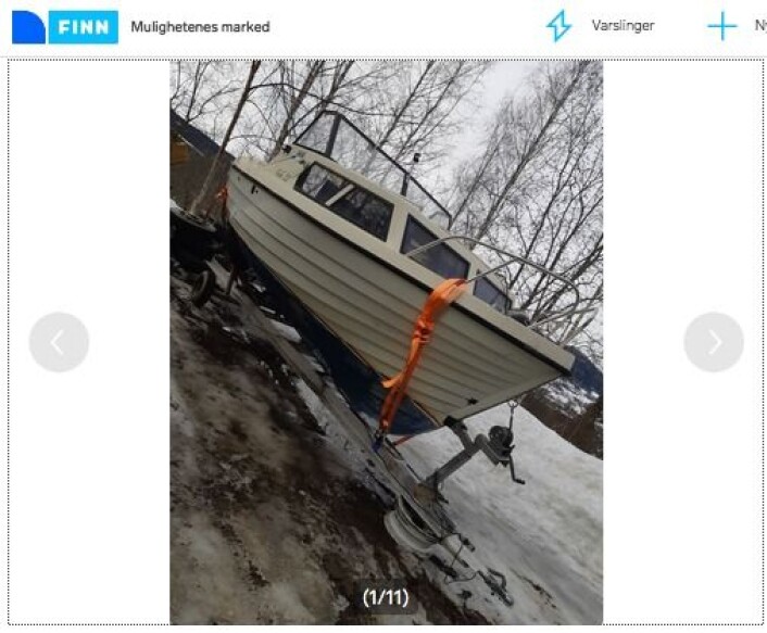 Skjermdump fra Finn.no. Skjermdump fra Finn.no.