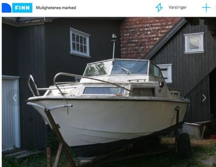Skjermdump fra Finn.no. Skjermdump fra Finn.no.