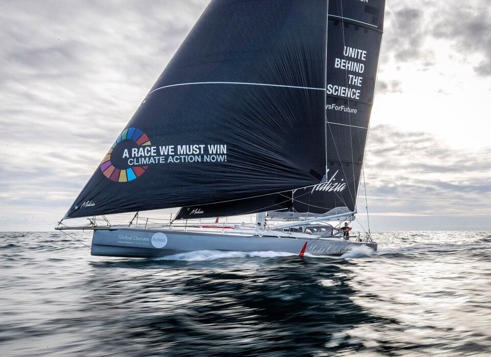 IMOCA: «Malizia» er bygget med foiler fra start. Båten gikk under navnet «Edmond de Rothschild»r. seilt av Sébastien Josse under forrige Vendee Globe.