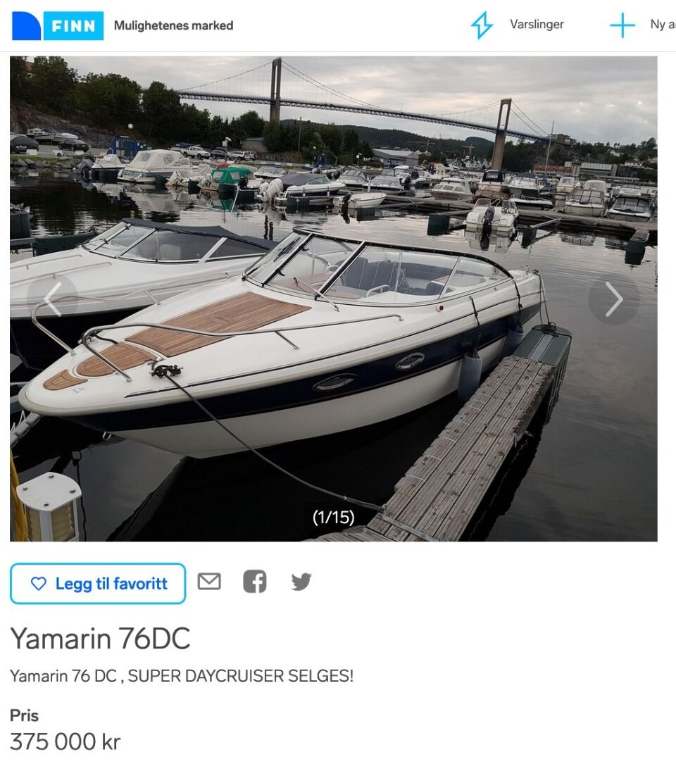 FINSK VINNER: Yamarin har lenge vært ledende i småbåtsegmentet, og 76 DC var lenge deres flaggskip. FINSK VINNER: Yamarin har lenge vært ledende i småbåtsegmentet, og 76 DC var lenge deres flaggskip.