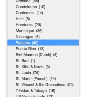 LISTE: Panama er ikke det farligste stedet i Karibia, men rangert som nummer fire. LISTE: Panama er ikke det farligste stedet i Karibia, men rangert som nummer fire.