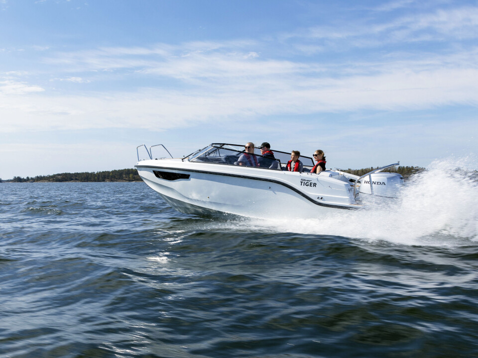 MINSTE VINNER: Silver Tiger DCz vant i klassen opp til åtte meter. MINSTE VINNER: Silver Tiger DCz vant i klassen opp til åtte meter.