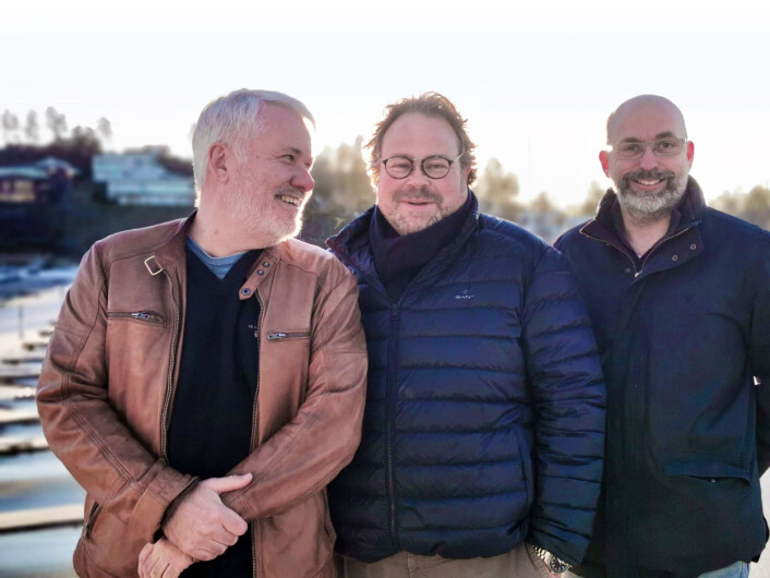 REDAKSJONEN: Fra venstre ansvarlig redaktør Ole Henrik Nissen-Lie, redaktør Atle Knutsen og redaksjonssjef Jørn Finsrud. REDAKSJONEN: Fra venstre ansvarlig redaktør Ole Henrik Nissen-Lie, redaktør Atle Knutsen og redaksjonssjef Jørn Finsrud.