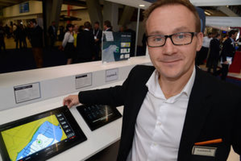 NYTT: Gamins store nyhet på Mets var Quickdraw Contours, her demonstrert av Pontus Fernström.