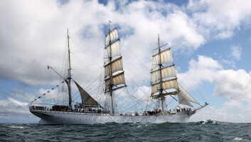 STOR: «Statsraad Lehmkuhl» er Norges største seilskip. STOR: «Statsraad Lehmkuhl» er Norges største seilskip.