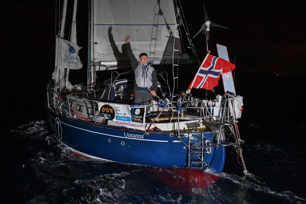 Over: Golden Globe-eventyret og Are Wiigs stor drøm om å seile jorden rundt alene non stop er over. Over: Golden Globe-eventyret og Are Wiigs stor drøm om å seile jorden rundt alene non stop er over.