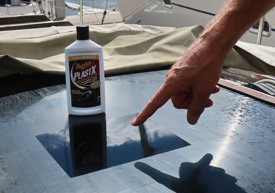 PRODUKT: PlastX er et spesialprodukt for plast utviklet av Meguiar?s