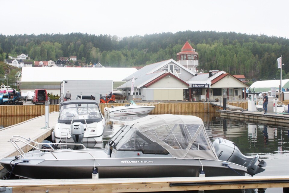 I HAVN: Skjebergkilens Marina ble etablert i 1974 og har i dag rundt 15 ansatte. Marinaen leier ut over 1 200 båt- og opplagsplasser, selger båter, motorer og utstyr, driver serviceverksted for fritidsbåter samt deleutsalg.