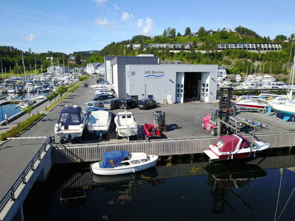 EFFEKTIVT: AB Marine holder til i nye moderne lokaler rett på kaia i Leangbukta.