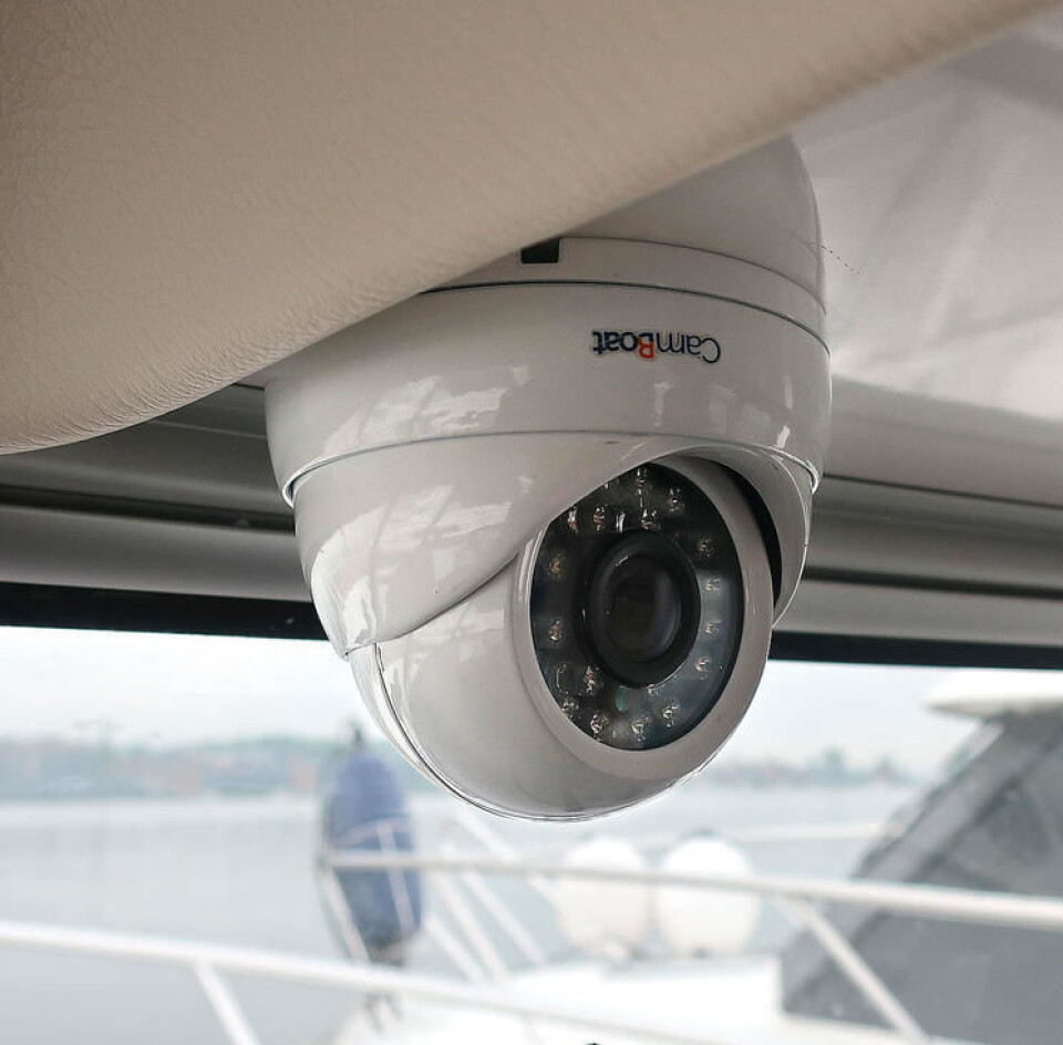KAMERA: WebBoat registrerer bevegelser og kan avsløre uvedkommende i båten din.