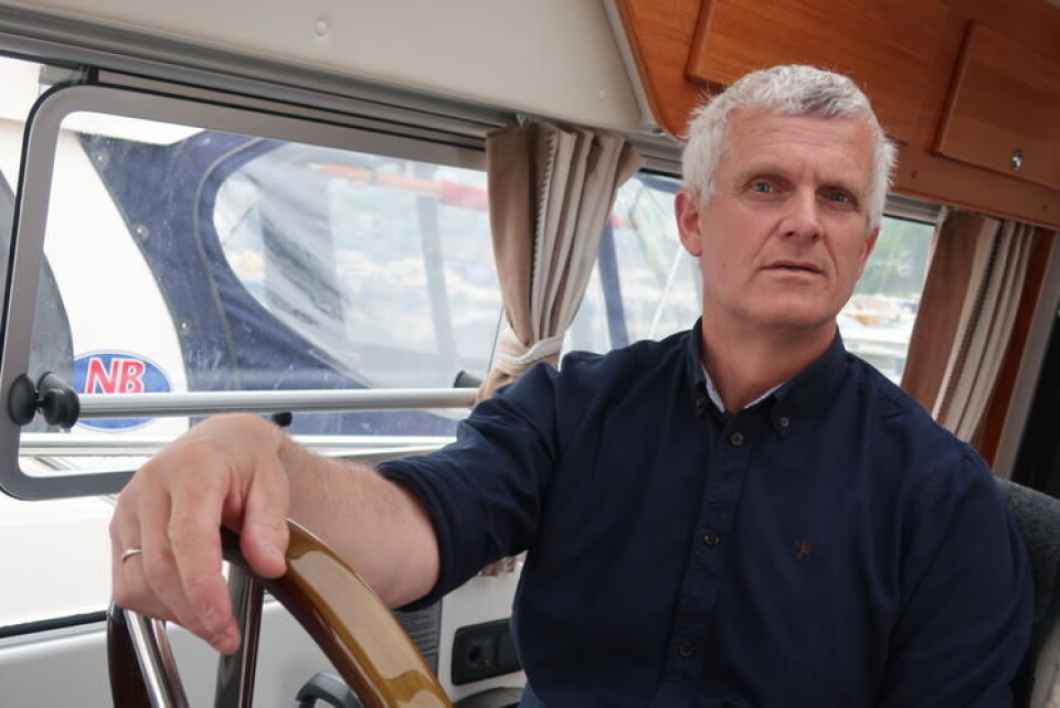 TESTER: Ole Paulsen har som oppgave å teste ut løsninger som selges hos Seatronic.