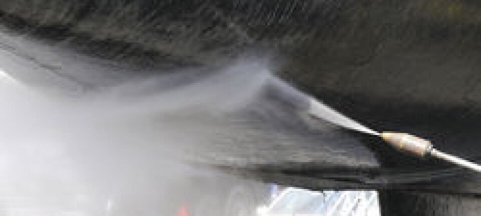 Mobil høytrykksvask på batteri