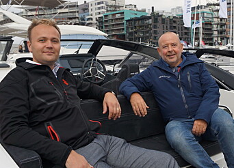 BATTERIENE BESTEMMER: Henrik Askvik (til høyre) i Askeladden sier batteriteknologiens begrensninger er avgjørende for design av el-båter. BATTERIENE BESTEMMER: Henrik Askvik (til høyre) i Askeladden sier batteriteknologiens begrensninger er avgjørende for design av el-båter.
