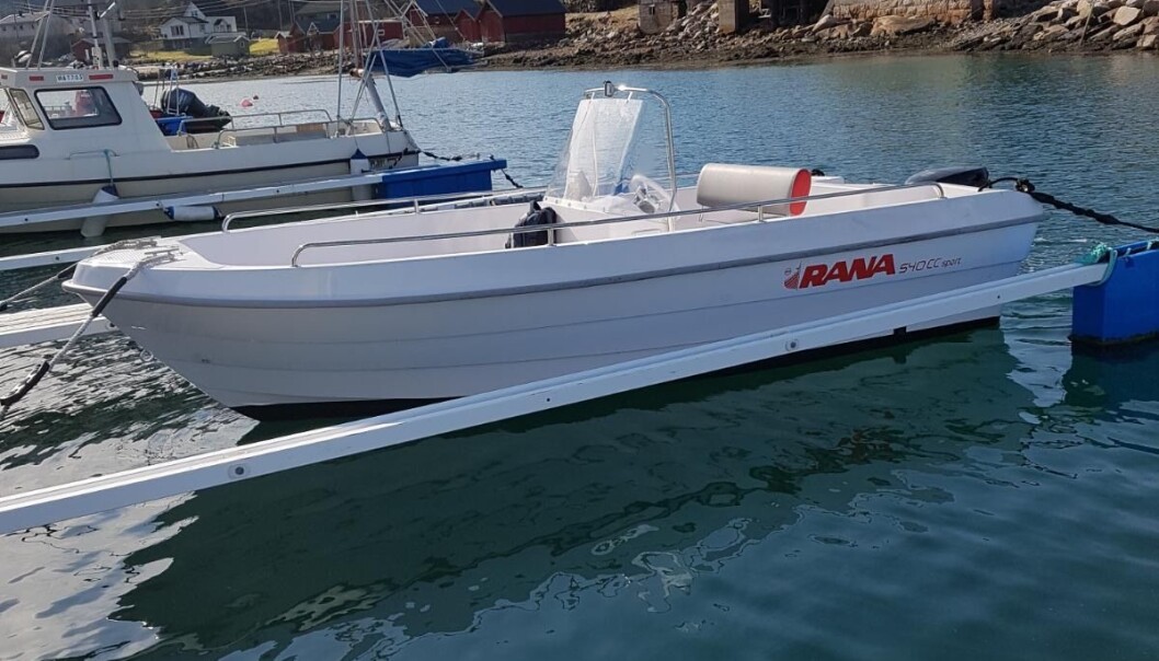 RANA 540 CC: Denne båten i Bodø har gjennomgått en foreløpig teknisk gjennomgang og har en lang rekke feil og mangler, både dokumentmangler og tekniske feil. (Foto: Ronny Hatch). RANA 540 CC: Denne båten i Bodø har gjennomgått en foreløpig teknisk gjennomgang og har en lang rekke feil og mangler, både dokumentmangler og tekniske feil. (Foto: Ronny Hatch).
