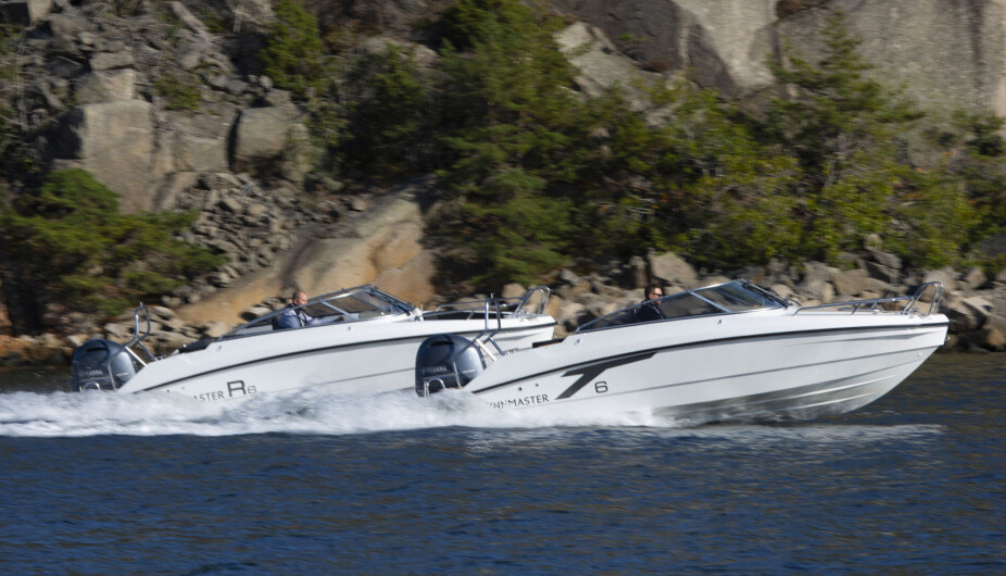 PERFEKTE FOR TUR: Finnmaster R6 og T6.