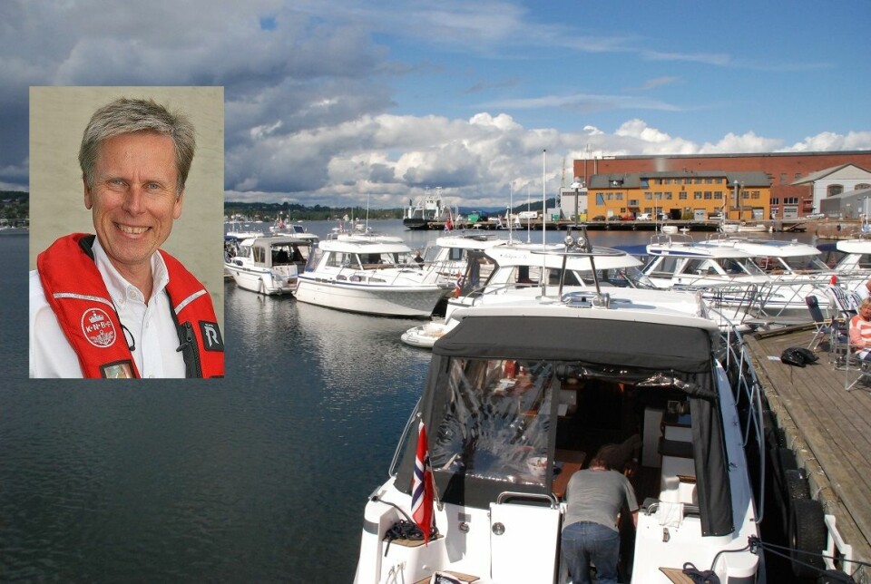 Endre Solvang i KNBF er lang med alvorstynget enn hva dette bildet viser. KNBFs søknad om momsrefusjon på vegne av båtforeningene er avslått.