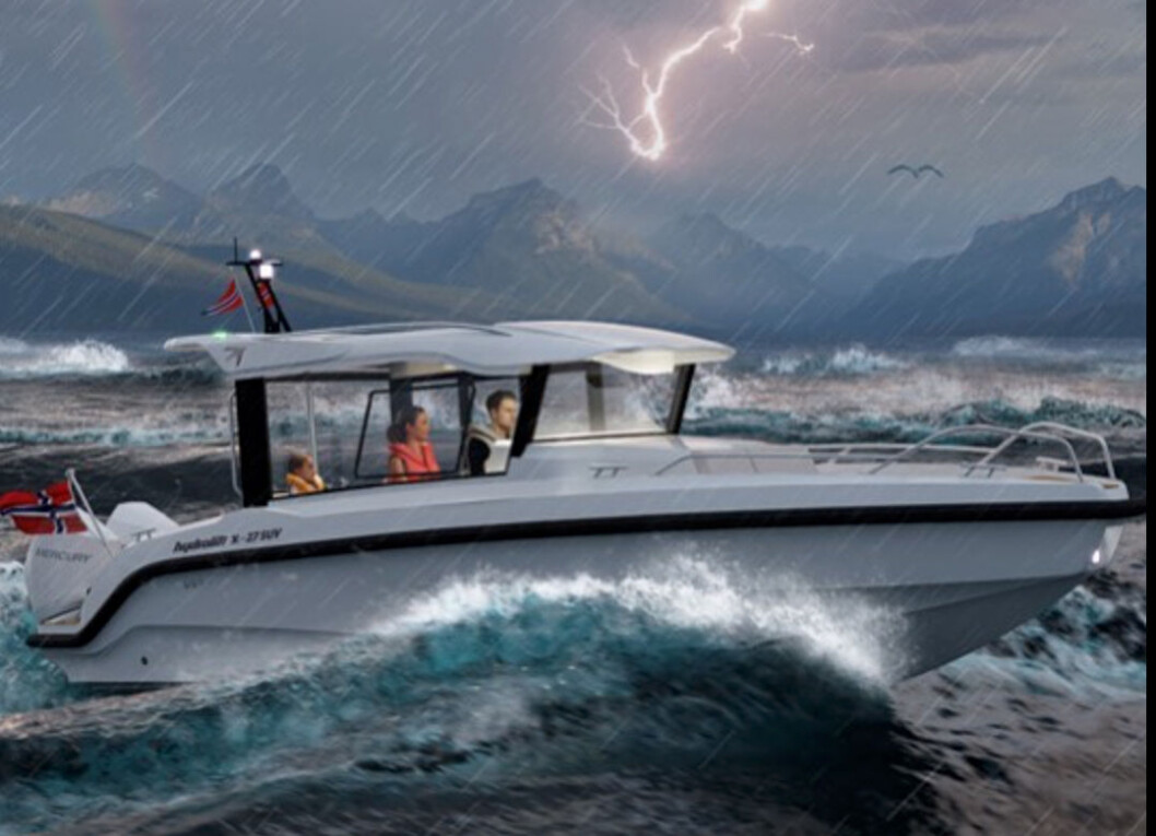 «MINI RESCUE»: Den nye båten X-27 SUV har likhetstrekk med storebror P 42, som også er i tjeneste i Redningsselskapets Staff-klasser. «MINI RESCUE»: Den nye båten X-27 SUV har likhetstrekk med storebror P 42, som også er i tjeneste i Redningsselskapets Staff-klasser.