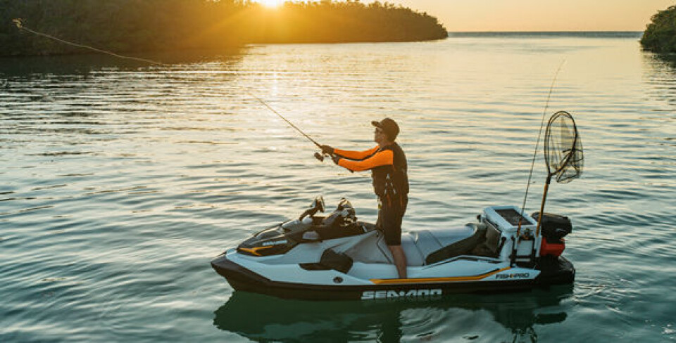 FISKESCOOTER: Sea-Doo Pro Fish er designet for hobbyfiskeren.