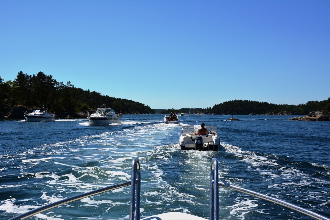 BÅTGLEDE: Årets hetebølge har forsterket båtgleden i landet. Folk handler båt som aldri før. Foto: Norboat. BÅTGLEDE: Årets hetebølge har forsterket båtgleden i landet. Folk handler båt som aldri før. Foto: Norboat.