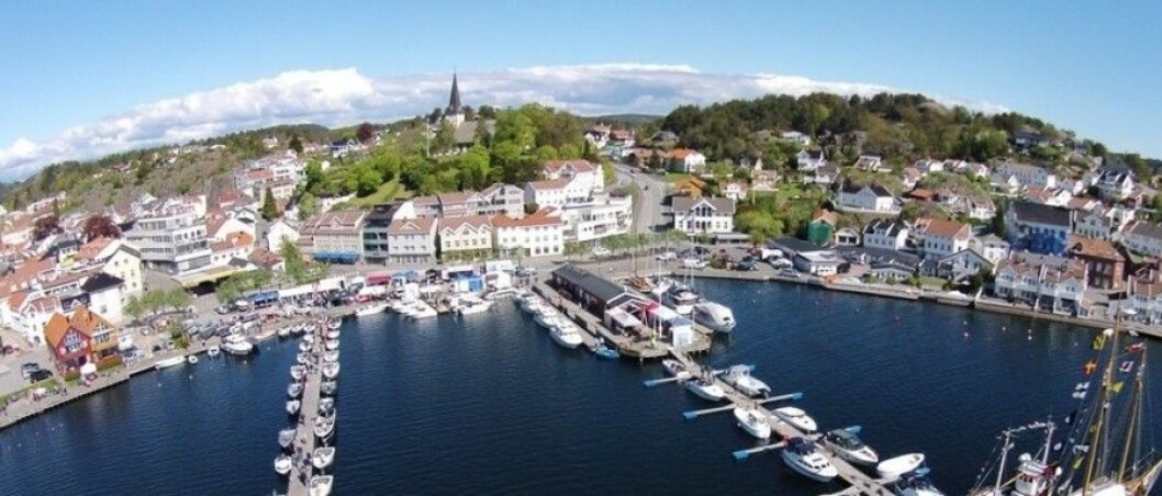BÅTMESSE: 50 utstillere er plass i Grimstad i helgen.