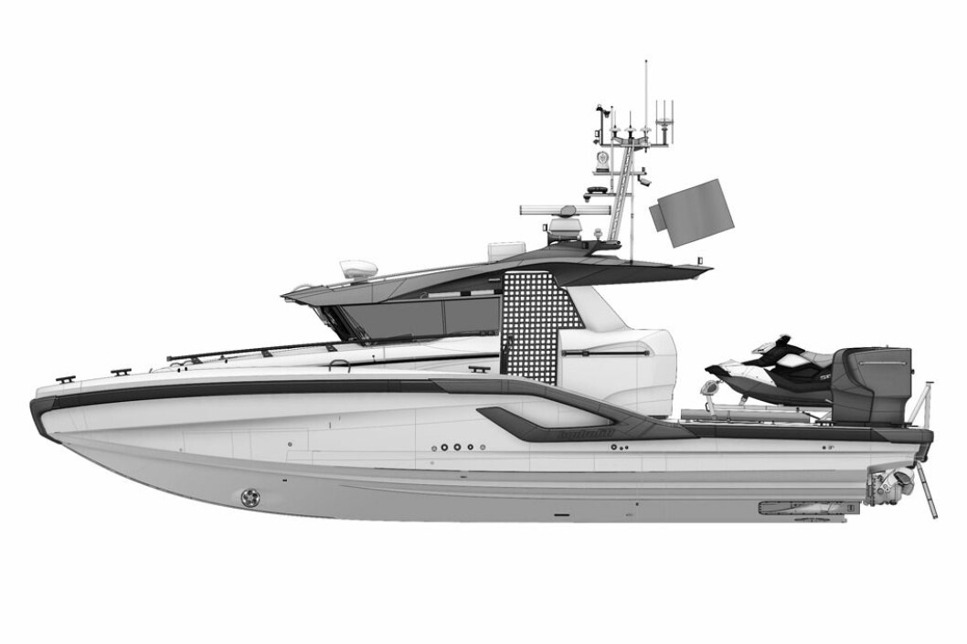 STAFF-KLASSEN: Nå skal Hydrolift lage sivilversjon av Redningsselskapets Einar Staff-klasse. Vi har tatt en virtuell tur i nye P42.