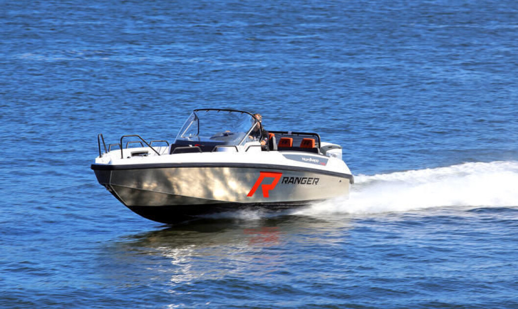 NYHET: Enduro 705 Ranger er tredje båt bygget på aluminiumsskrog fra Nordkapp. NYHET: Enduro 705 Ranger er tredje båt bygget på aluminiumsskrog fra Nordkapp.