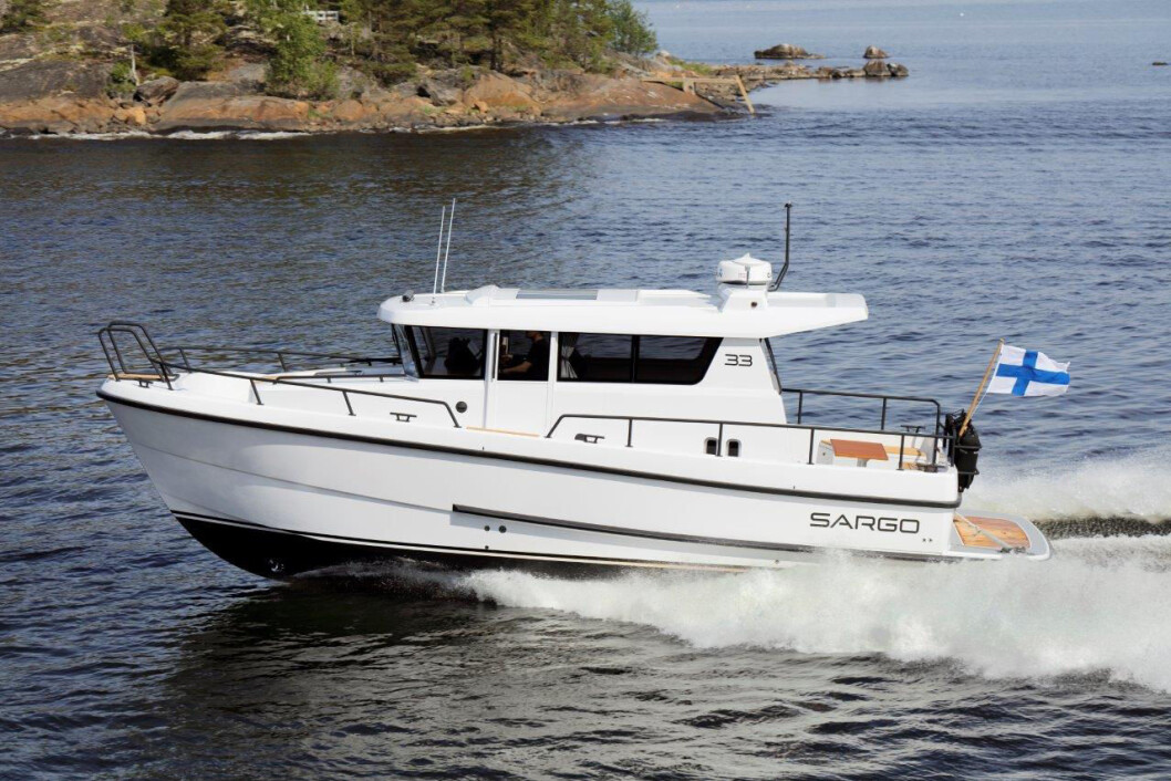 BARSK: Sargo 33 blir testet i neste nr av Båtmagasinet. Foto: FG Racing BARSK: Sargo 33 blir testet i neste nr av Båtmagasinet. Foto: FG Racing