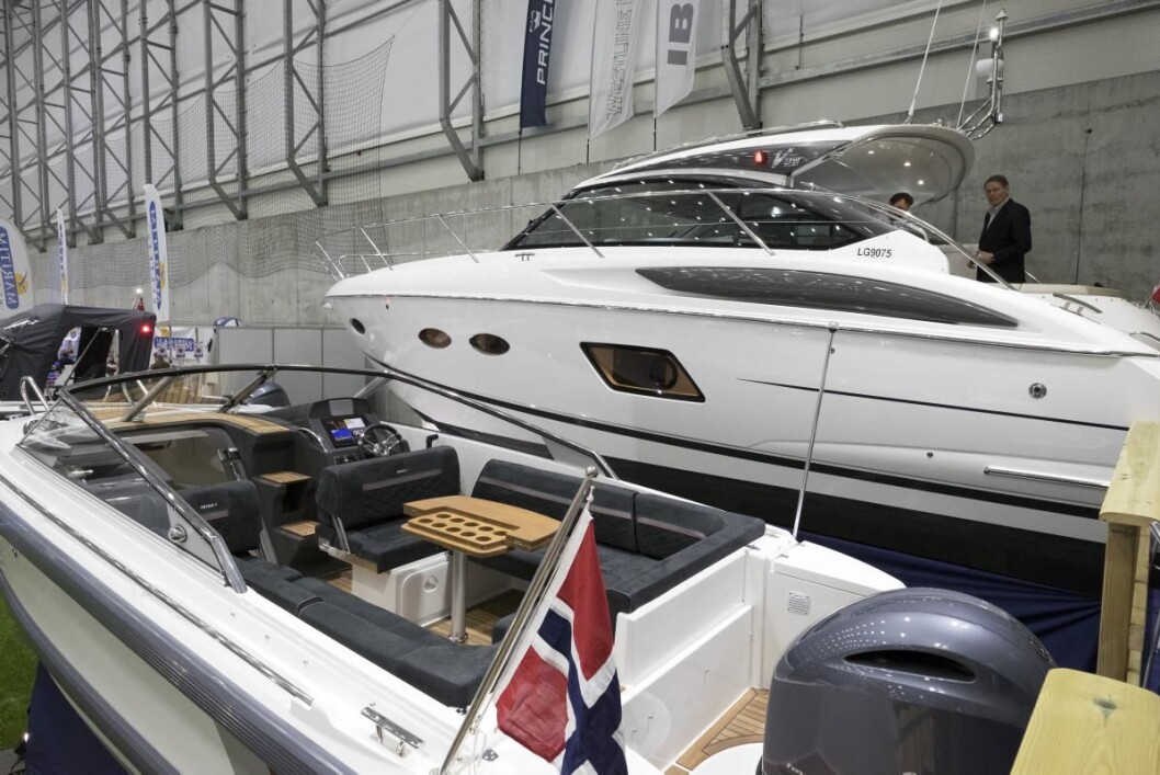 NORSK BÅTSENTER: Nye Norsk Båtsenter stiller med mange modeller fra Ibiza, Princess og deres nye merke Westline Boats. NORSK BÅTSENTER: Nye Norsk Båtsenter stiller med mange modeller fra Ibiza, Princess og deres nye merke Westline Boats.