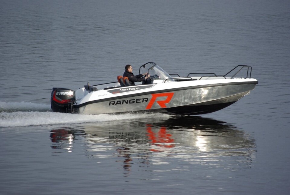 RANGER: Nordkapp lanserer to båter i 605-serien med aluminiumsskrog.