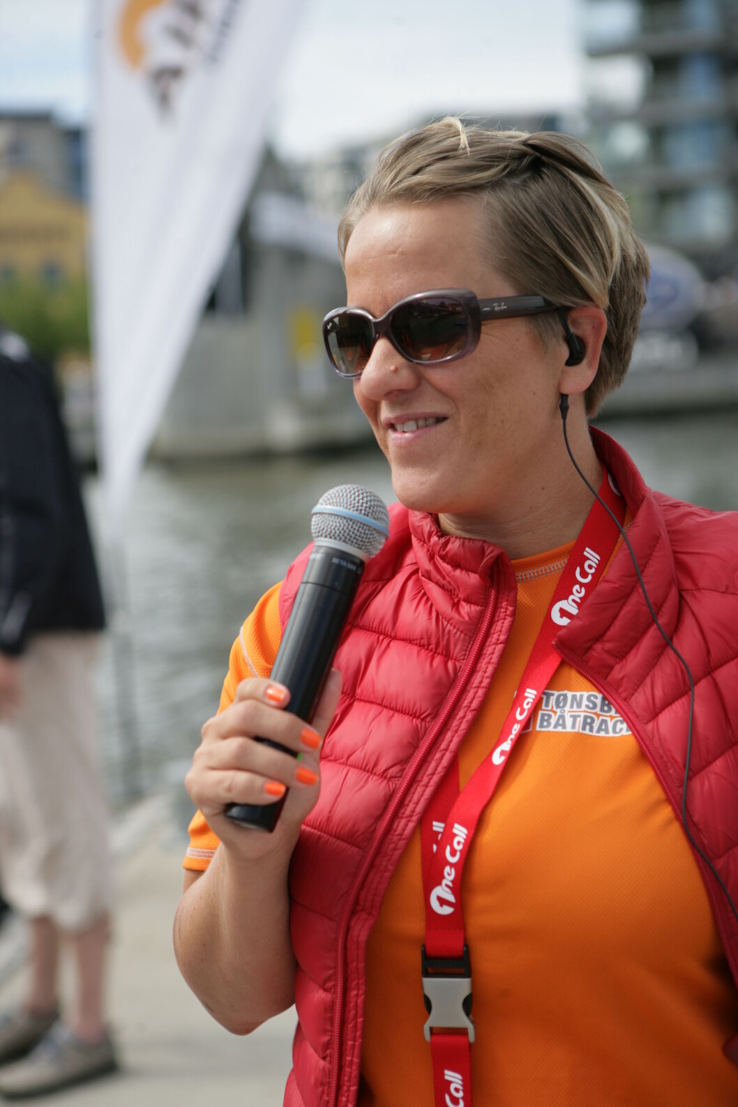 STOR OPPGAVE: Det er en stor oppgave for et idrettslag å ta på seg å arrangere VM, sier daglig leder i Tønsberg Båtrace, Joyce Christine Andersen. Det er Norges Motorsport Forbund og Re Motorsport som står bak VM-søknaden: Foto: Amund Rich. Løken. STOR OPPGAVE: Det er en stor oppgave for et idrettslag å ta på seg å arrangere VM, sier daglig leder i Tønsberg Båtrace, Joyce Christine Andersen. Det er Norges Motorsport Forbund og Re Motorsport som står bak VM-søknaden: Foto: Amund Rich. Løken.